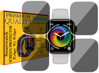 hirdesh Screen Guard for Fire-Boltt Ring 2 Bluetooth Calling(Pack of 4)