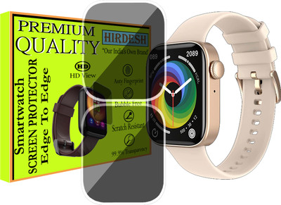 hirdesh Screen Guard for Fire-Boltt Ring 2 Bluetooth Calling(Pack of 2)