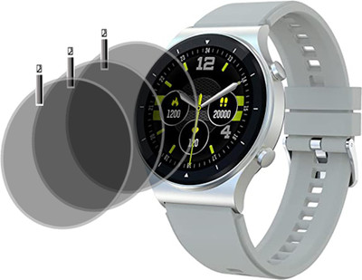 XAZE Screen Guard for Fire bolt 360 pro smart watch screen guard(Pack of 3)