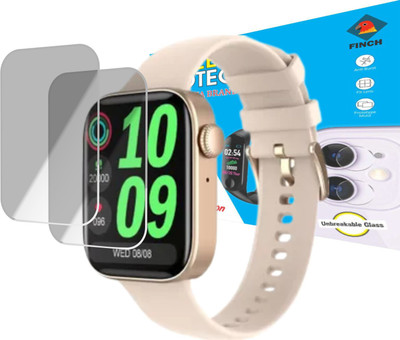 FINCH Screen Guard for Fire Boltt Ring 2 Smartwatch(Pack of 2)
