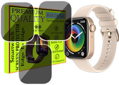 hirdesh Screen Guard for Fire-Boltt Ring 2 Bluetooth Calling(Pack of 3)