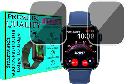 hirdesh Screen Guard for Fire-Boltt Ring 2 Bluetooth Calling(Pack of 2)