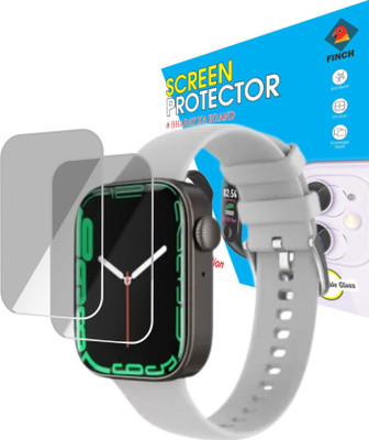 FINCH Screen Guard for Fire Boltt Ring 2 Smartwatch(Pack of 2)