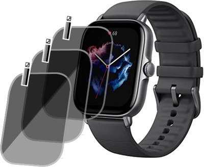 XAZE Screen Guard for Amazfit GTS 3 smart watch screen guard(Pack of 3)