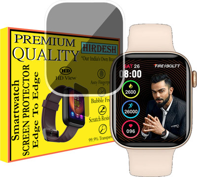 hirdesh Screen Guard for Fire-Boltt Ring 2 Bluetooth Calling(Pack of 1)
