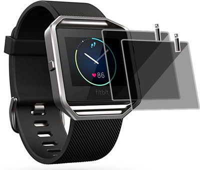 XAZE Screen Guard for fitbit blaze smart fitness smart watch screen guard(Pack of 2)