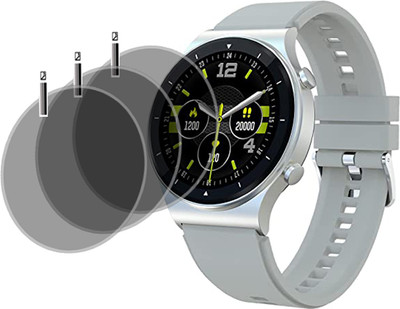 XAZE Screen Guard for Fire bolt 360 pro smart watch screen guard(Pack of 3)