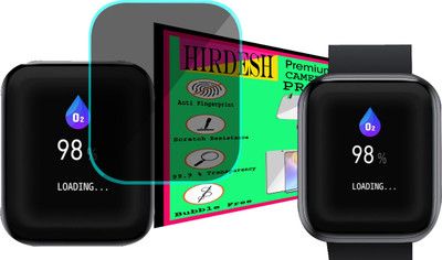 hirdesh Screen Guard for FIRE-BOLTT NINJA TOUCH TO WAKE SPo2(Pack of 1)