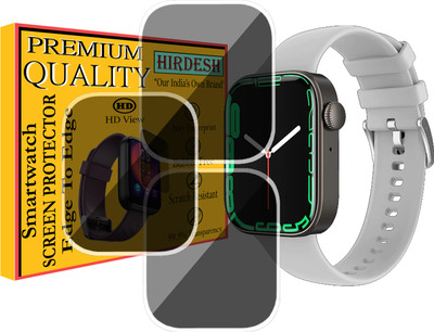 hirdesh Screen Guard for Fire-Boltt Ring 2 Bluetooth Calling(Pack of 3)