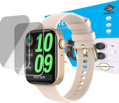 FINCH Screen Guard for Fire Boltt Ring 2 Smartwatch(Pack of 2)