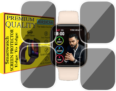 hirdesh Screen Guard for Fire-Boltt Ring 2 Bluetooth Calling(Pack of 4)