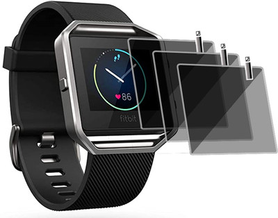XAZE Screen Guard for fitbit blaze smart fitness smart watch screen guard(Pack of 3)