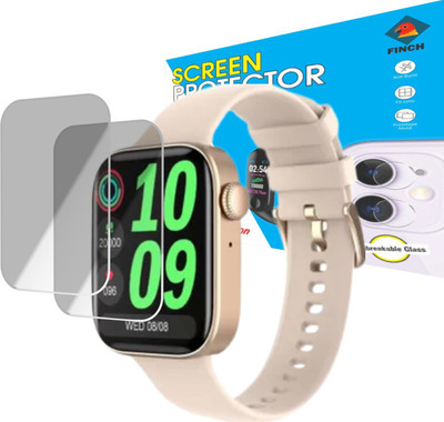FINCH Screen Guard for Fire Boltt Ring 2 Smartwatch(Pack of 2)