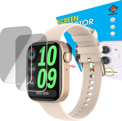FINCH Screen Guard for Fire Boltt Ring 2 Smartwatch(Pack of 2)