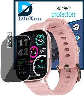 DDICKON Screen Guard for ambrane fitshot edge Smartwatch(Pack of 1)