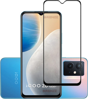 BRENZZ Tempered Glass Guard for iQOO Z6 5G, iQOO Z6, VIVO iQOO Z6 5G(Pack of 1)