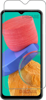 DSCASE Tempered Glass Guard for Samsung Galaxy M33 5G, Samsung M33 5G(Pack of 1)