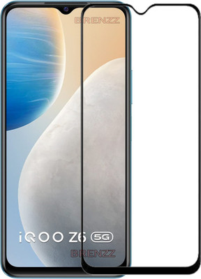 BRENZZ Tempered Glass Guard for iQOO Z6 5G, iQOO Z6, VIVO iQOO Z6 5G(Pack of 1)