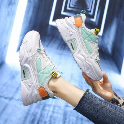 sassy soles Imported Women's White & Green Casual Sports Shoes Trendy Running Shoe For Girls Running Shoes For Women