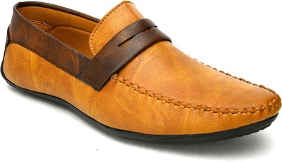FENTACIA Loafers For Men(Tan)