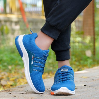 Tying Running Shoes For Men(Blue)
