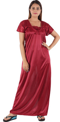 RILO Women Nighty(Maroon)