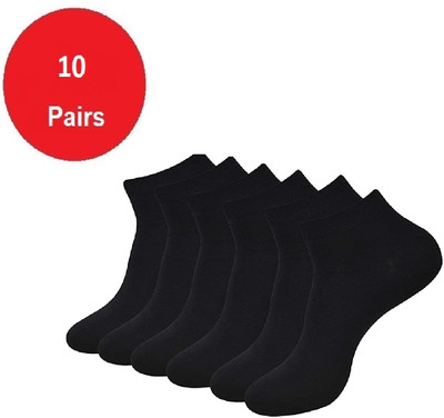 FATON Men Ankle Length(Pack of 10)