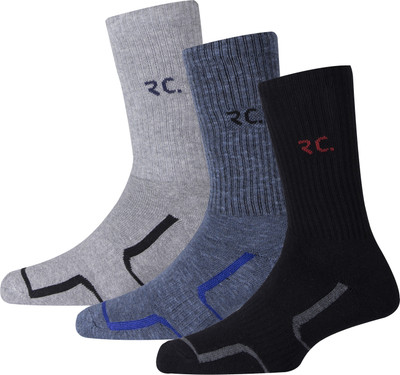 RC. ROYAL CLASS Men Self Design Calf Length(Pack of 3)