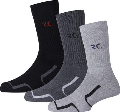 RC. ROYAL CLASS Men Self Design Calf Length(Pack of 3)