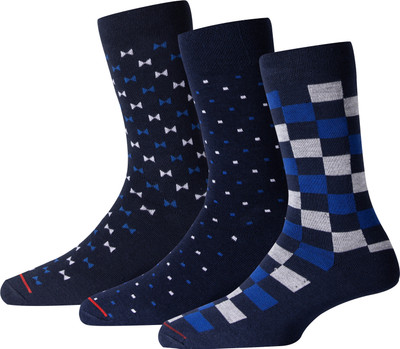 RC. ROYAL CLASS Men Self Design Calf Length(Pack of 3)
