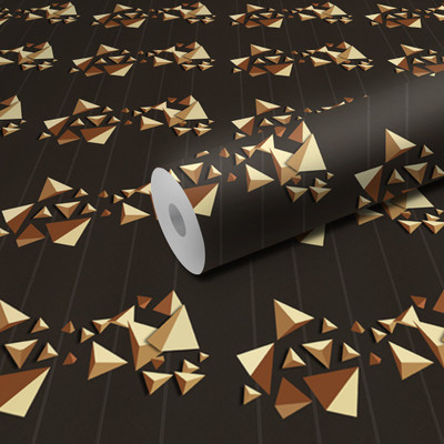 DSticker 300 cm L-Pyramid Self Adhesive Sticker(Pack of 1)