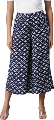 De Moza Regular Fit Women Blue Trousers