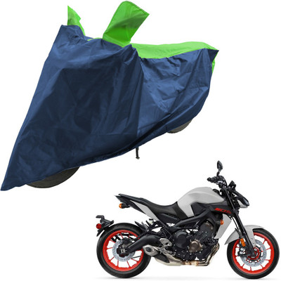 RiderShine Two Wheeler Cover for Yamaha(MT-09, Blue, Green)