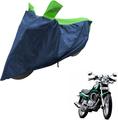 RiderShine Two Wheeler Cover for TVS(Fiero FX, Blue, Green)
