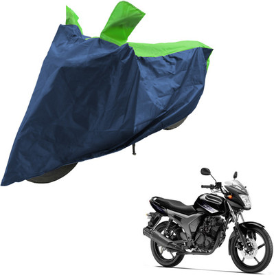 RiderShine Two Wheeler Cover for Yamaha(SZ-S, Blue, Green)