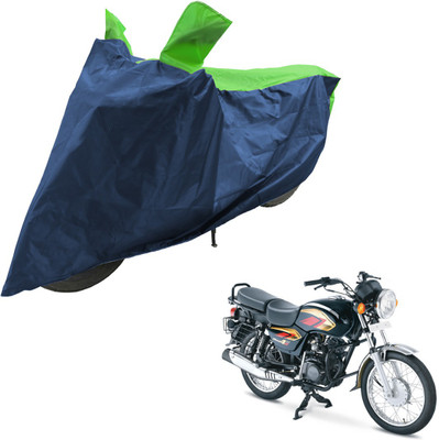 RiderShine Two Wheeler Cover for TVS(Max 4R, Blue, Green)