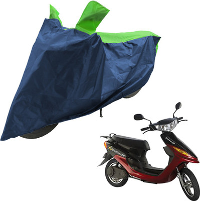 RiderShine Two Wheeler Cover for Indus(Yo Electron, Blue, Green)