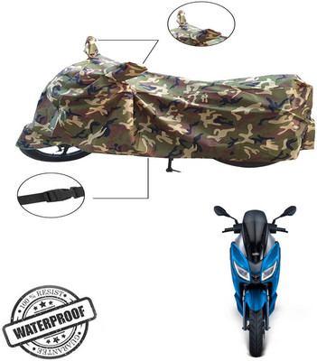 Autoinnovation Two Wheeler Cover for Aprilia(SXR 160, Green, Multicolor)