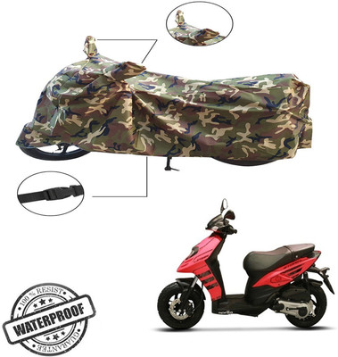 Autoinnovation Two Wheeler Cover for Aprilia(Storm 125, Green, Multicolor)