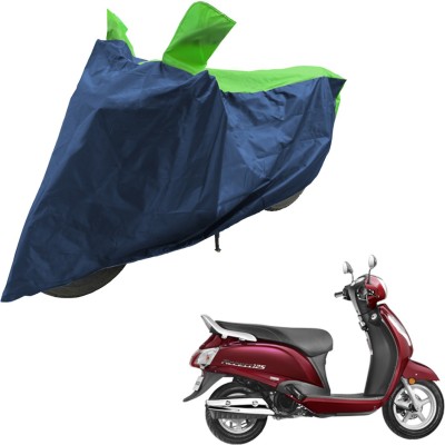 RiderShine Two Wheeler Cover for Suzuki(New Access 125, Blue, Green)