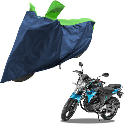 RiderShine Two Wheeler Cover for Yamaha(FZ-S FI, Blue, Green)