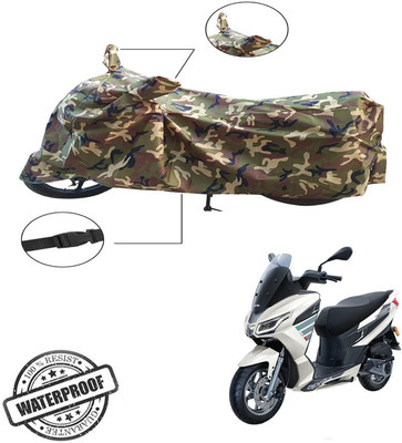 ABS AUTO TREND Two Wheeler Cover for Aprilia(SXR 160, Green, Multicolor)
