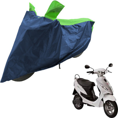 RiderShine Two Wheeler Cover for Hero(Electric E-Sprint, Blue, Green)
