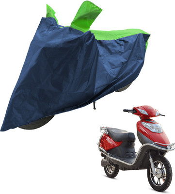 RiderShine Two Wheeler Cover for Hero(Electric Flash, Blue, Green)