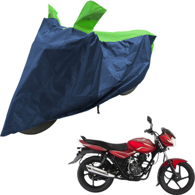 RiderShine Two Wheeler Cover for Bajaj(Discover 100 DTS-i, Blue, Green)
