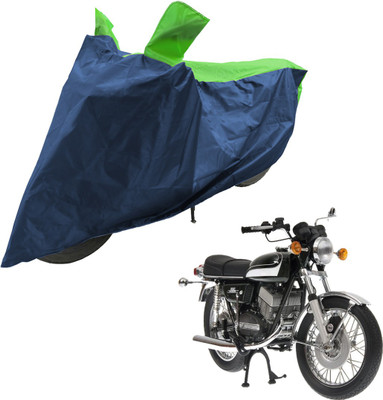 RiderShine Two Wheeler Cover for Yamaha(RD 350, Blue, Green)