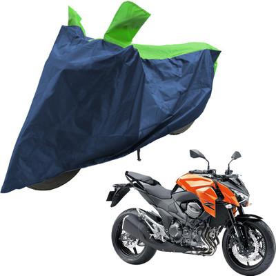 RiderShine Two Wheeler Cover for Kawasaki(Z800, Blue, Green)
