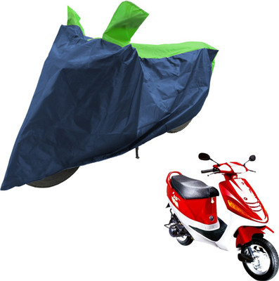 RiderShine Two Wheeler Cover for Kinetic(Zing, Blue, Green)