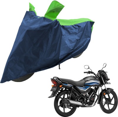 RiderShine Two Wheeler Cover for Honda(Dream Neo, Blue, Green)