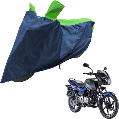 RiderShine Two Wheeler Cover for Bajaj(Pulsar 150, Blue, Green)